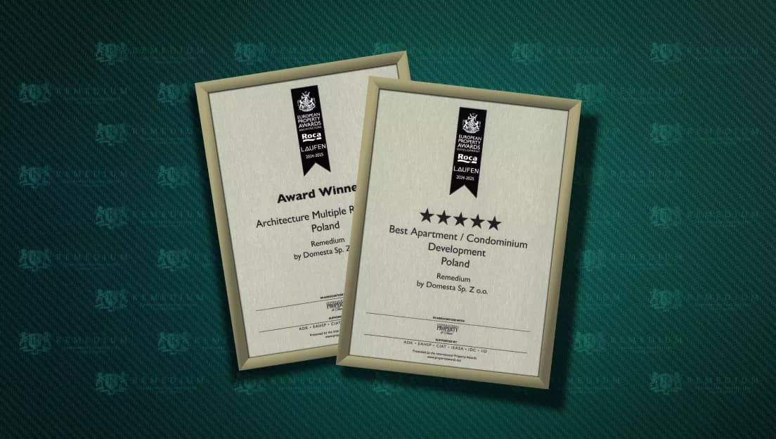 Apartamenty Remedium jedną z najlepszych inwestycji w Europie